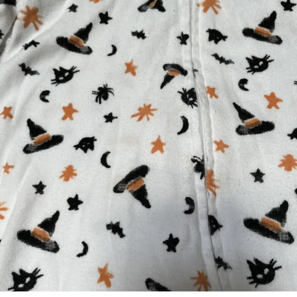 Burt's Bees Organic Halloween Sleeper PJs Size 6-9m